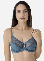 Sassa Zweierpack Bügel-BH 1X INDIGO, 1X WEISS