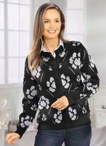 Strickjacke in Jacquard-Dessin 