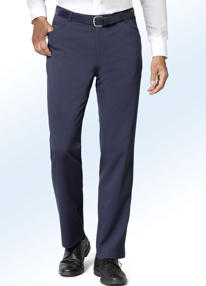 "Klaus Modelle"-Hose in 5 Farben MARINE