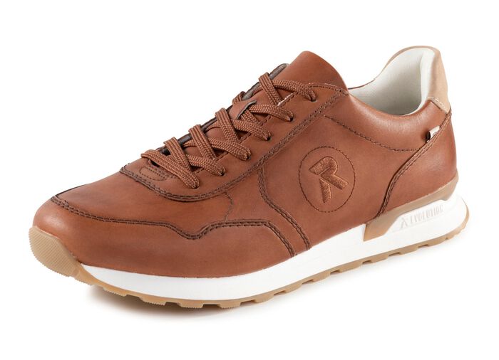 Sneaker aus Nappaleder COGNAC