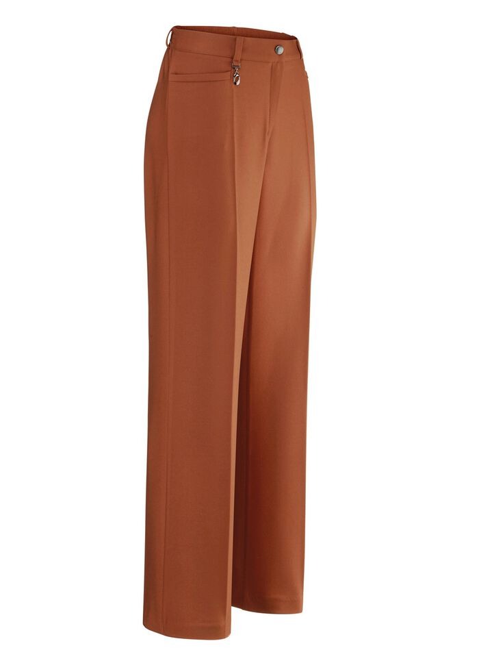 Elegante Hose mit apartem Zieranh&auml;nger 