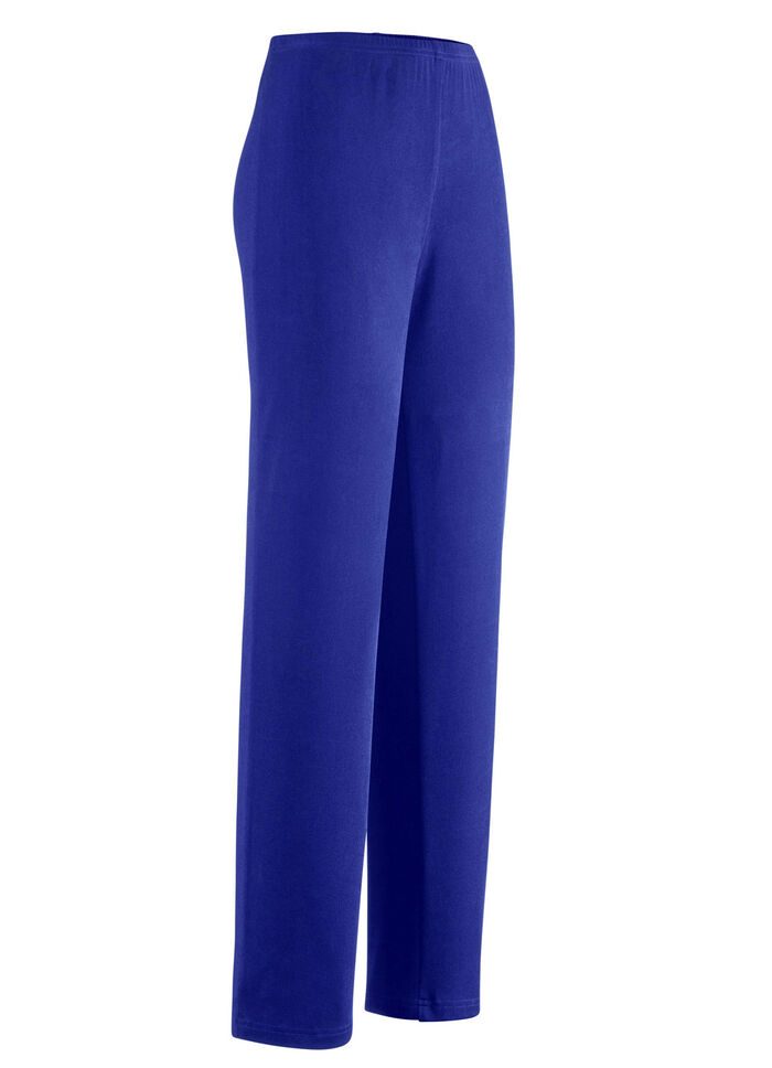 Hose mit edlem Glanz in Extra-Kurzgrößen ROYALBLAU