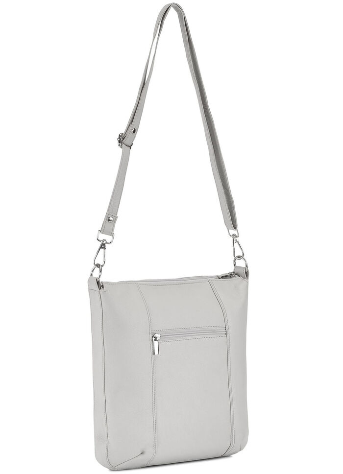 Laurina, Tasche, Damen, mit verstellbarem Umhängeriemen KIESEL