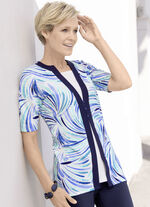 Shirt in Doppeloptik 