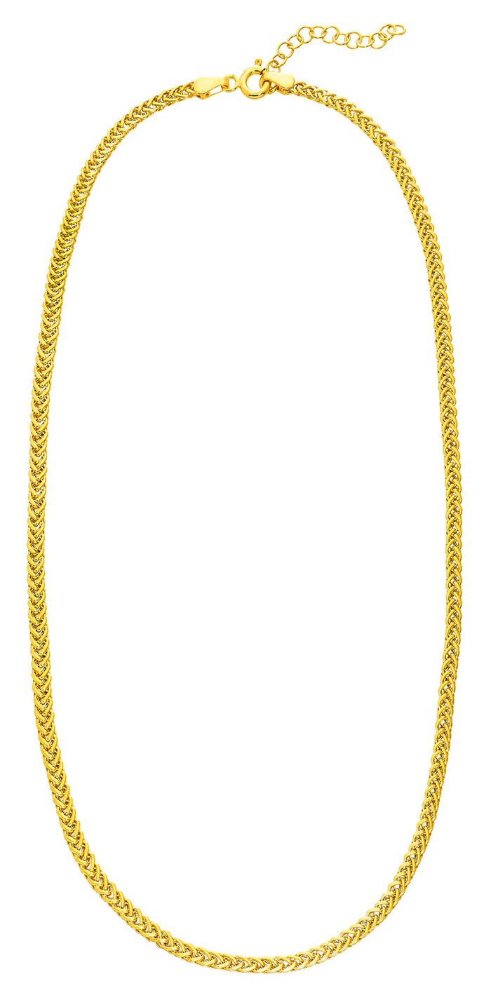 Feine Zopfketten-Halskette 