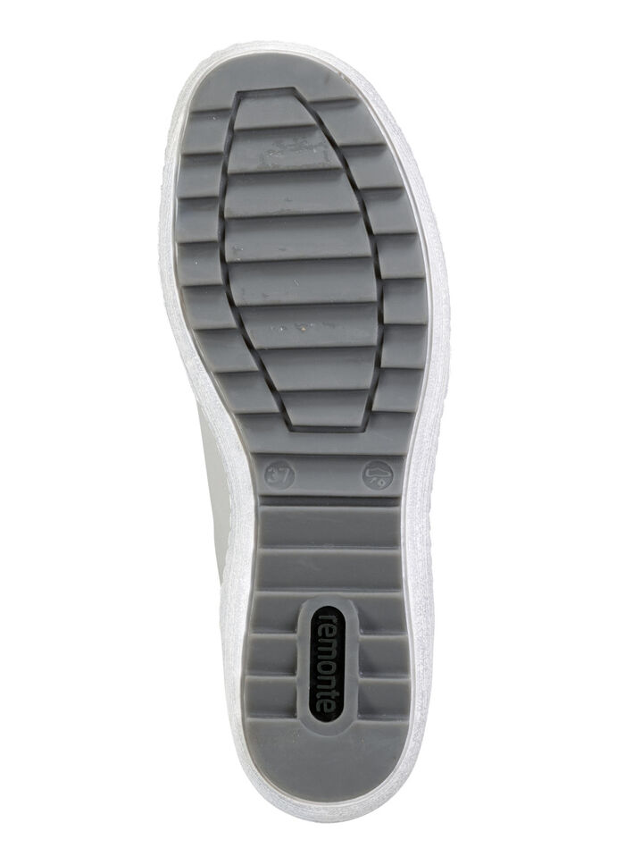 Remonte Slipper mit herausnehmbarer Einlage WEISS-HELLGRAU