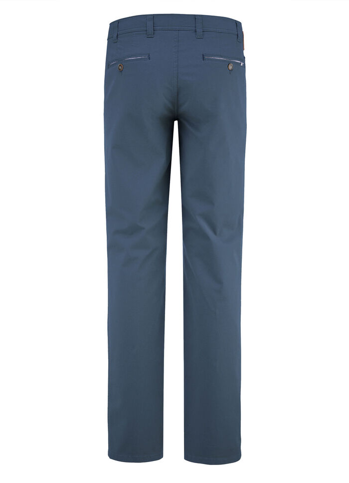 "Br&uuml;hl"-Hose mit Bund&uuml;bertritt in 3 Farben DUNKELBLAU