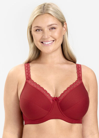 Miss Mary Bügel-BH mit hohem Baumwollanteil 