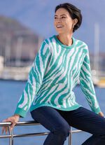 Pullover mit flauschig weichem Griff 