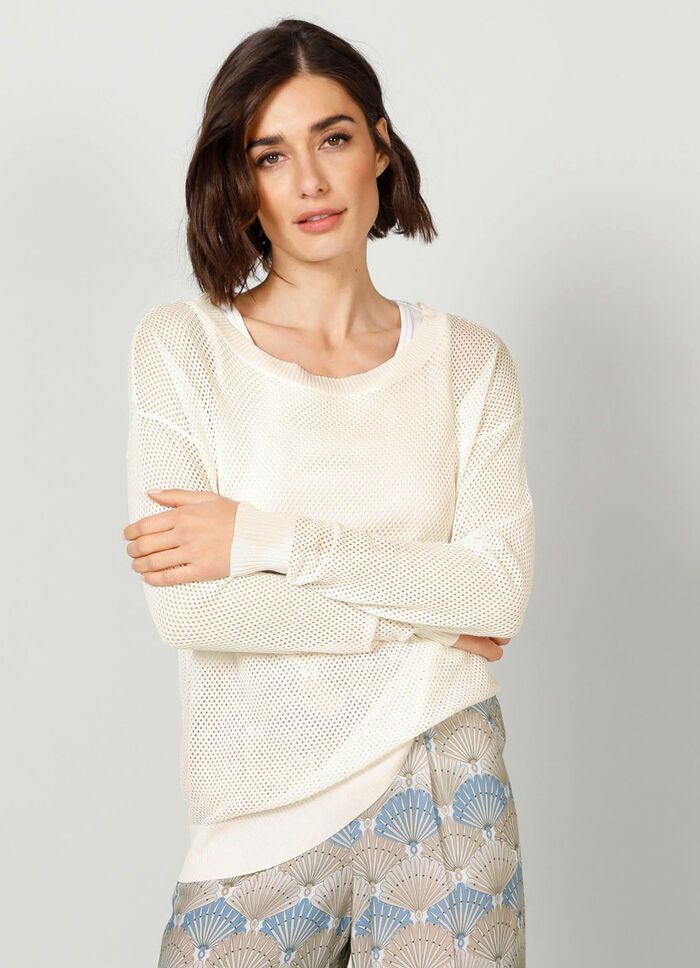 Pullover in Feinstrick 