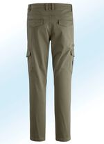 Hose mit Cargotaschen in 3 Farben OLIV