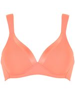 Naturana BH mit Satinblende am Dekollet&eacute; 