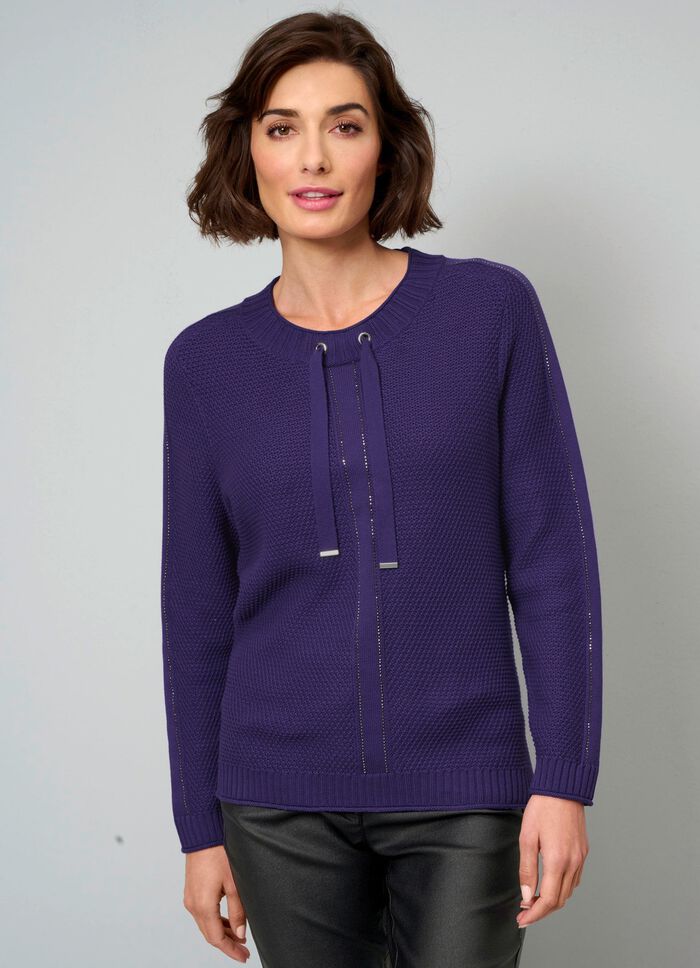 Pullover aus reiner Baumwolle 