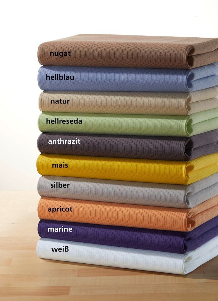 Spannbettt&uuml;cher mit Sanfor-Ausr&uuml;stung WEISS