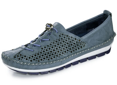Gemini, bequeme Damen-Slipper, Weite G, mit herausnehmbarem Fußbett 