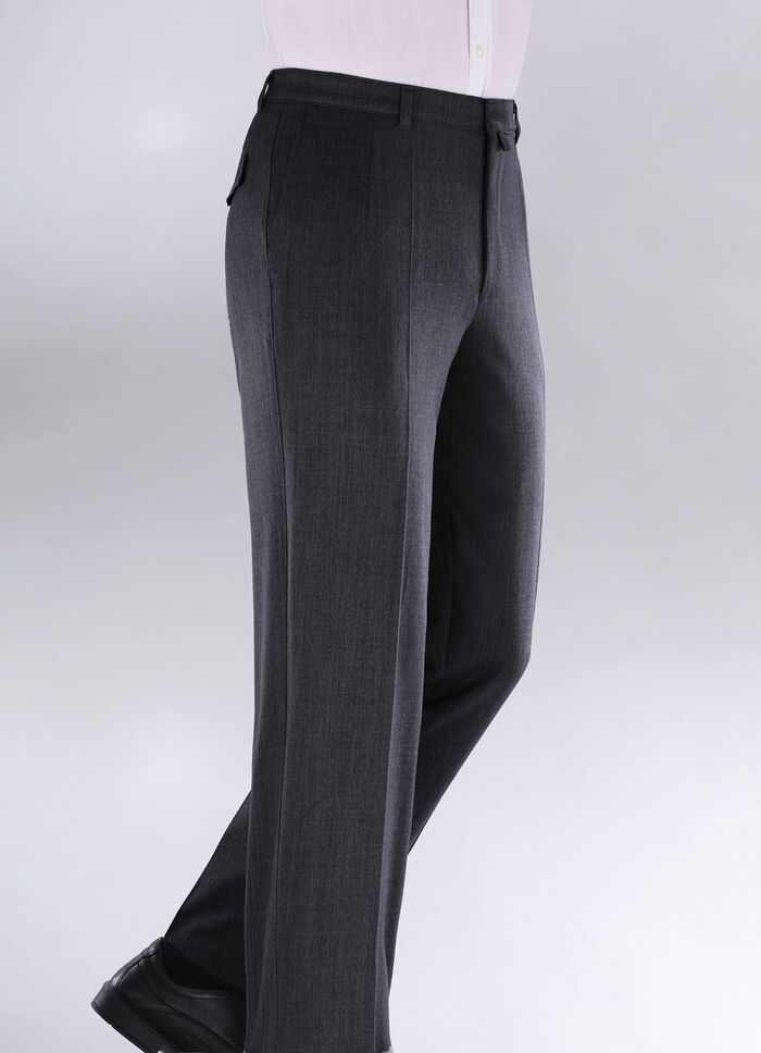"Klaus Modelle"-Hose in 4 Farben ANTHRAZIT MELIERT