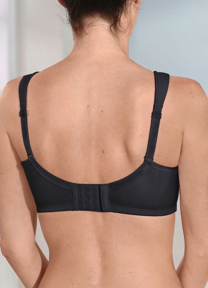 Naturana Minimizer- BH mit hohem Baumwollanteil SCHWARZ