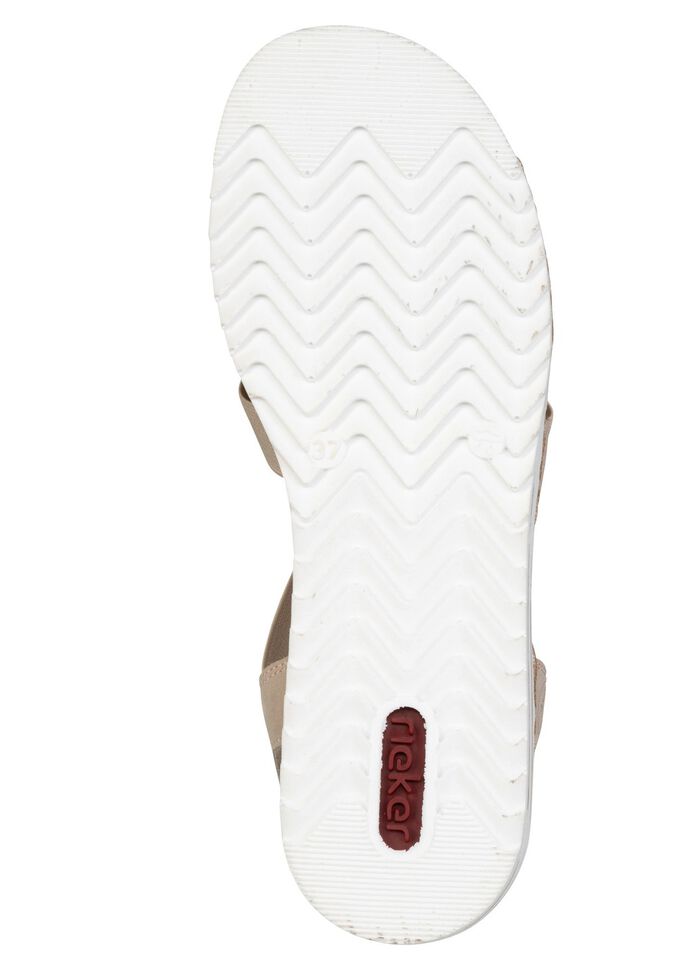 Rieker, edle Damen-Sandalen, mit Riemchen und Elastikbandagen 