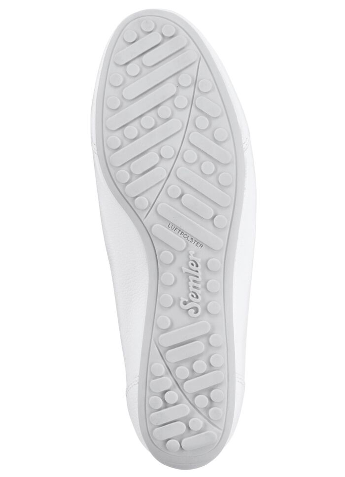 ELENA EDEN Schn&uuml;rschuh aus bestem Kalbleder WEISS