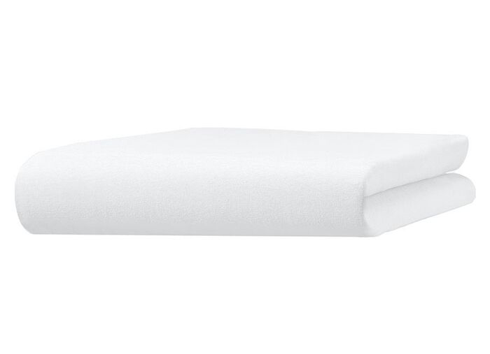 irisette Mako-Jersey-Spannbetttuch WEISS