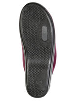 Zweierpack, klassische Damen-Hausschuhe, Weite G, mit funkelnden Glitzersteinchen 1X BORDEAUX, 1X CAMEL