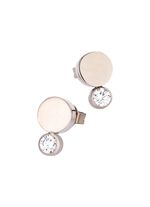 Ohrstecker aus Titan mit synth. Zirkonia 