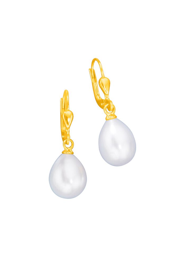 Ohrringe mit S&uuml;&szlig;wasser-Zuchtperlen 