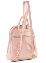 Laurina Kalbleder-Rucksack in angesagtem Dessin PUDERROS&Eacute;