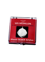 SOS-Anhänger aus Silber 