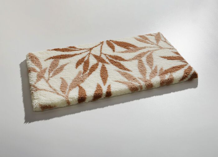 Badgarnitur von Grund mit rutschhemmender R&uuml;ckseite BEIGE