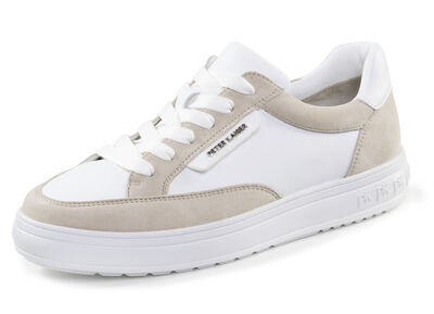 Peter Kaiser Schnür-Sneaker aus Nappa- und Veloursleder 