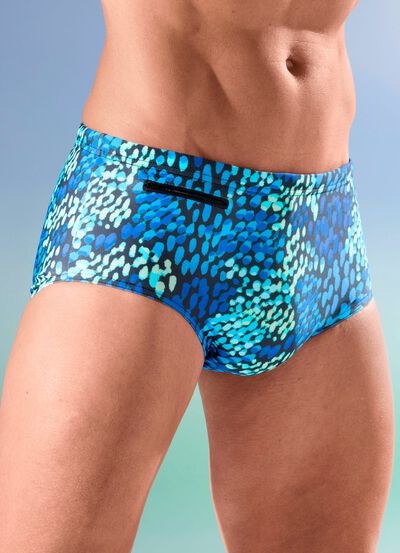 Badehose in h&ouml;herer Slipform 