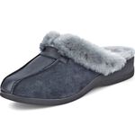 ELENA EDEN Pantoffel mit echtem Lammfellfutter 