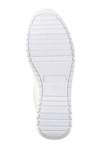 ELENA EDEN, komfortable Damen-Sneaker, Weite G, mit herausnehmbarem Fu&szlig;bett WEISS