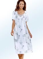 Dreierpack Nachthemden, Kurzarm mit Rundhals 