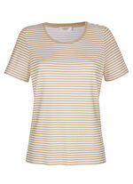 Shirt mit allover Ringel-Dessin