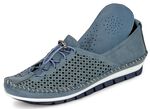 Gemini, bequeme Damen-Slipper, Weite G, mit herausnehmbarem Fußbett JEANS
