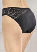 Viererpack Slips mit hübscher Elastikspitze 