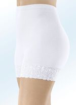 Dreierpack Schlüpfer mit auswechselbarem Gummizug WEISS