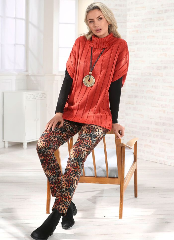 Pullunder in streckender Optik 