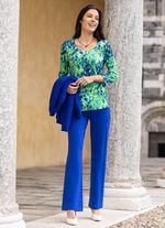 Shirt mit farbbrillantem Alloverdruck 