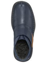 Boot mit verstellbarer Klettspange MARINE-BRAUN