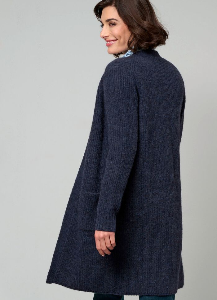 Strickjacke mit Alpaka-Anteil 