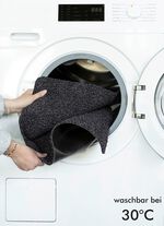 Waschbare Schmutzfangmatte f&uuml;r innen und au&szlig;en ANTHRAZIT