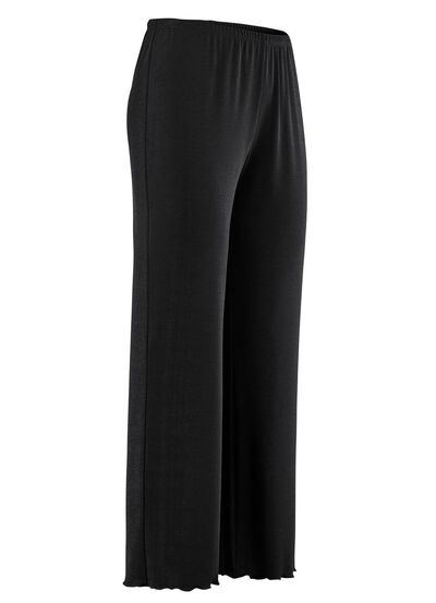 Weich flie&szlig;ende, 7/8-lange Hose 