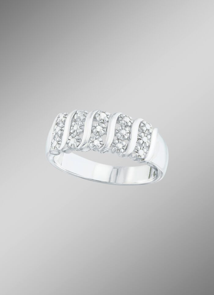 Toller Damenring mit Diamanten 