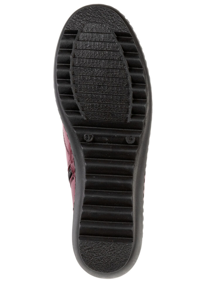 Gemini, bequeme Damen-Boots, Weite G, mit herausnehmbarem Fußbett BORDEAUX