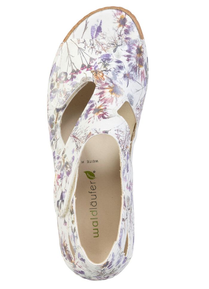 Waldl&auml;ufer, bequeme Damen-Sandalen, Weite H, mit herausnehmbarem Fu&szlig;bett 