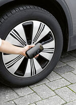 EASYmaxx Akku-Handkompressor mit LED-Beleuchtung 