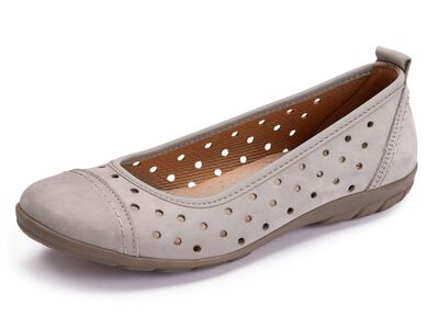 ELENA EDEN, sommerliche Damen-Ballerinas, Weite G, mit herausnehmbarem Fu&szlig;bett 